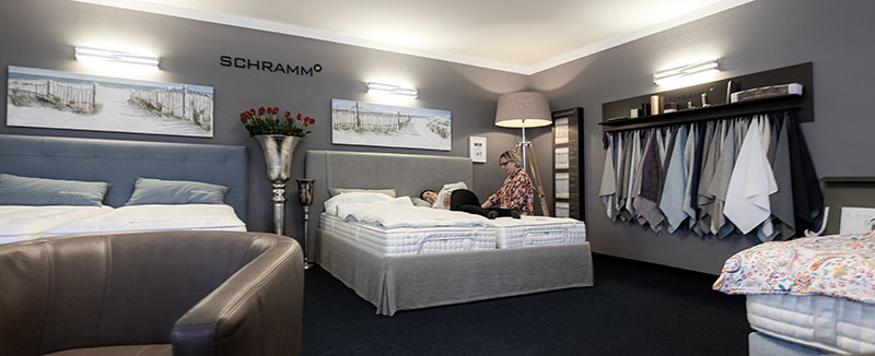 Beratung von Schramm Matratzen bei Betten Huntenburg