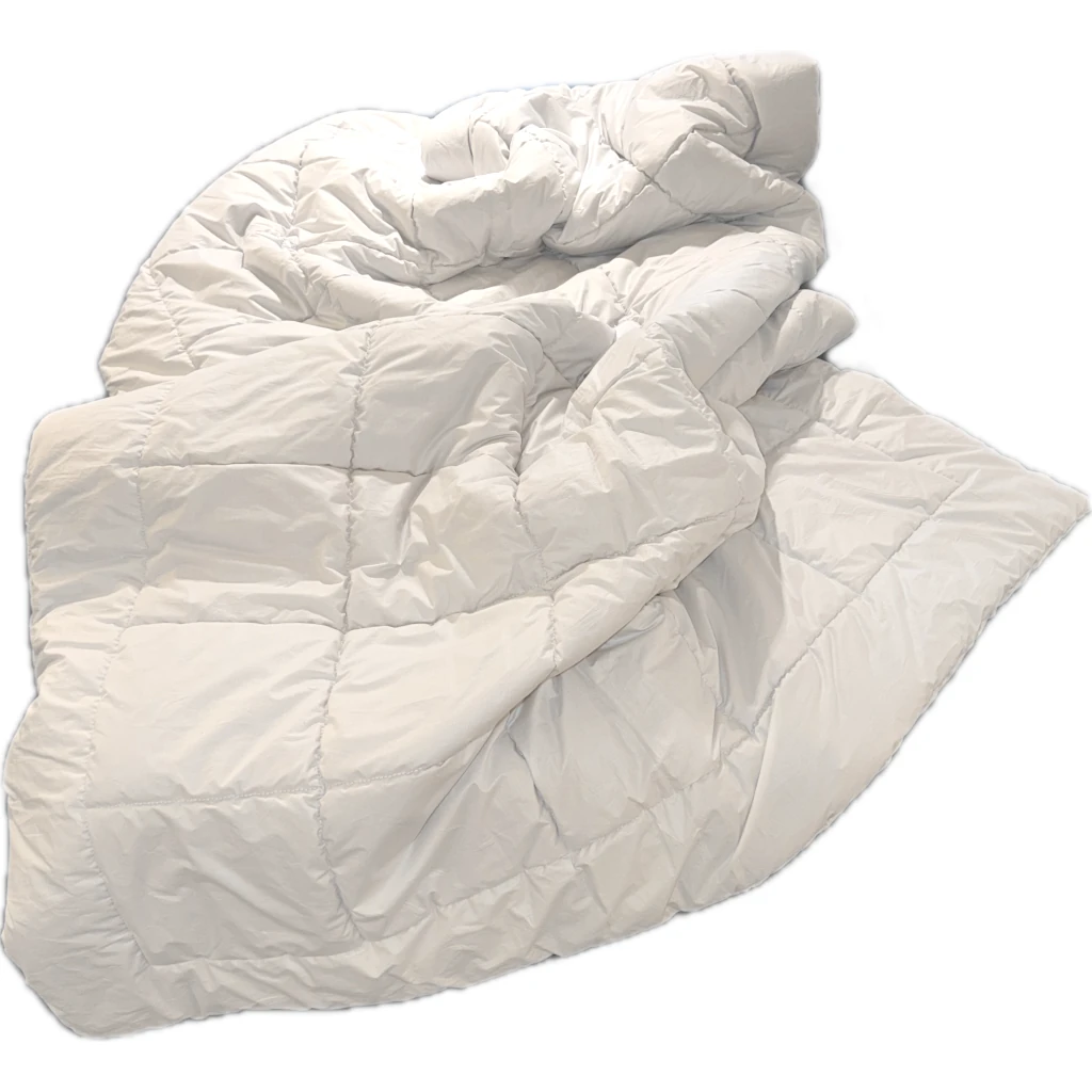 Kamelhaar Decke Platin